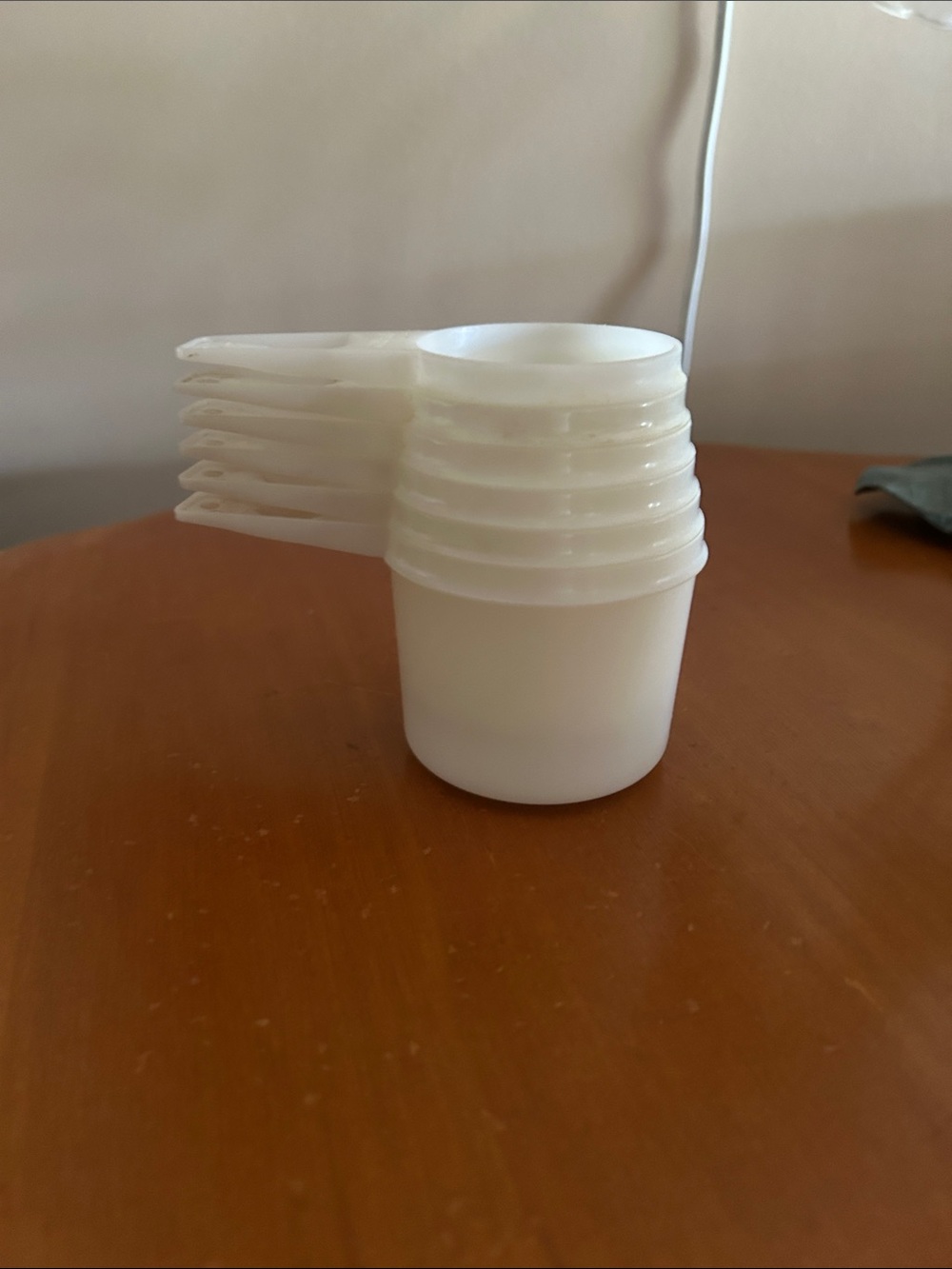 Vintage Tupperware Plastic Measuring Cups